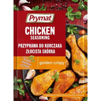 Condiment pentru Pui cu Piele Crocanta Aurie Prymat, 30 g