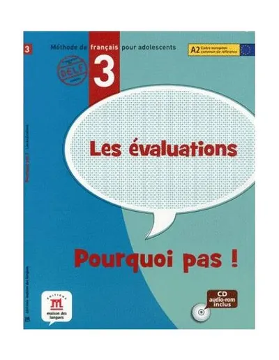Les évaluations de Pourquoi Pas! 3 + CD (A2) - Paperback brosat - Cécile Canon