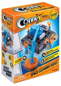 Set educațional STEM Amazing Toys Connex - Robotul spațial de curățare