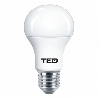 Bec Led E27 12v, 8w 4100k A60 800lm, Ted