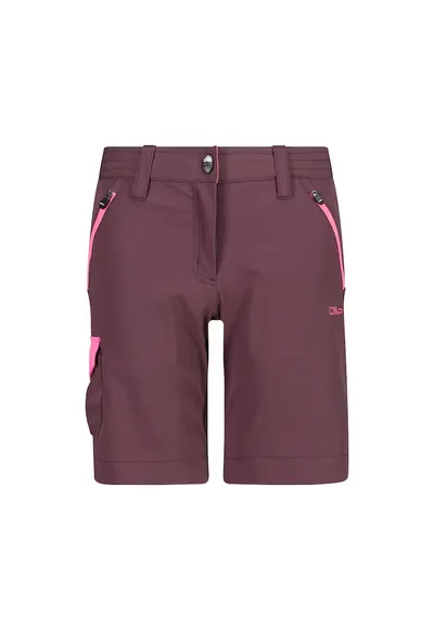 Pantaloni scurti trekking copii 32T5315 - Visiniu