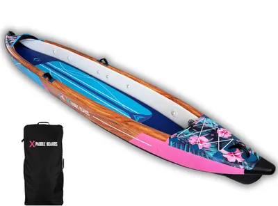 Canoe-kayak gonflabil pentru 2 persoane dropstitch 470 x 80 x 42 cm K-Hawaii