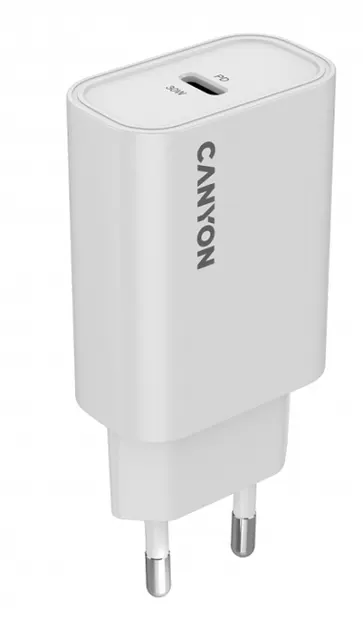 Încărcător Canyon - OnCharge 30CL Max Power, 30W, alb