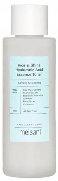 Meisani Toner facial hidratant Rice And Shine Hyaluronic Acid, 150 ml