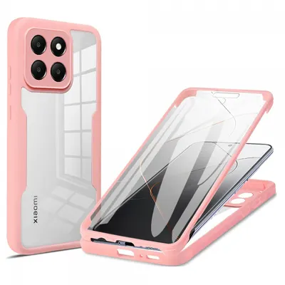 Husa pentru Xiaomi 14, Techsuit, ColorVerse 360, Roz