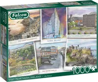 Puzzle Falcon din 1000 piese - Irlanda de Nord