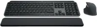 Set mouse și tastatură Logitech - MX Keys S Bluetooth Combo, fara fir , gri