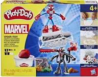 Set cu plastilină Play-Doh Marvel - Spider-Мan, Launch And Slice Battle