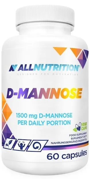 D-Mannose, 60 capsule, AllNutrition