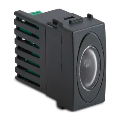 Semnalizator alarma de urgenta, 1 modul, 12h autonomie, luminozitate 3CD, 230V~, gri