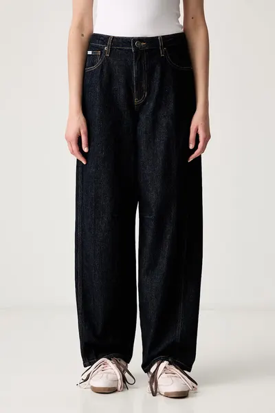 Guess Jeans blugi barrel pentru femei