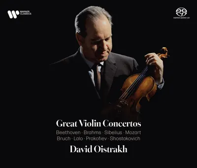 David Oistrakh: Great Violin Concertos (6CDs Box Set)