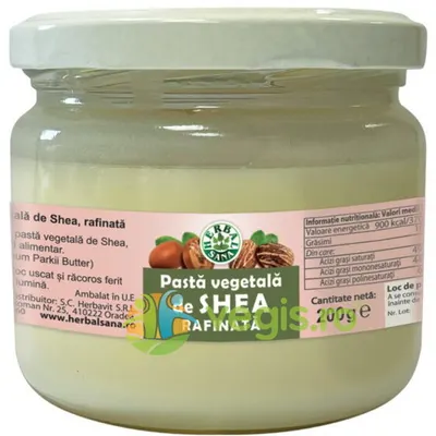 Pasta Vegetala de Shea Dezodorizata 200g