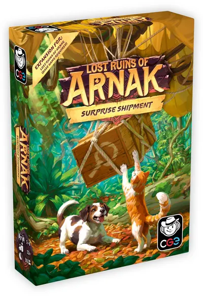 Extensie de joc de societate Lost Ruins of Arnak: Surprise Shipment