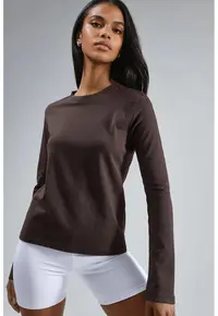 Bluza - Maro cafeniu - Jerseu