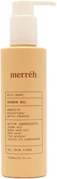 Merréh White Grape Gel de duș răcoritor, 200 ml