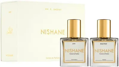 NSet de extracte de parfum Ishane – Hacivat și Ani, 2 x 15 ml