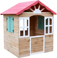 Căsuță de joacă din lemn pentru copii Ginger Home - Pentru curte și grădină