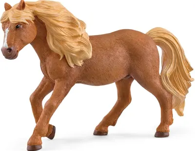 Figurina Schleich Horse Club - Armasar ponei islandez, maro