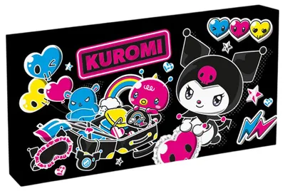 Decorațiune de perete Pyramid Animation: Sanrio - Kuromi (Packing)