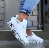 Adidasi barbati casual albi B3623 T2-5