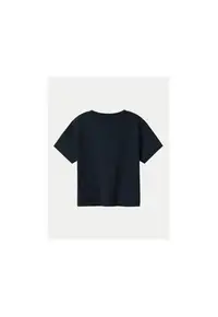 Tricou fete - 304731785 - Bumbac - Albastru - Albastru