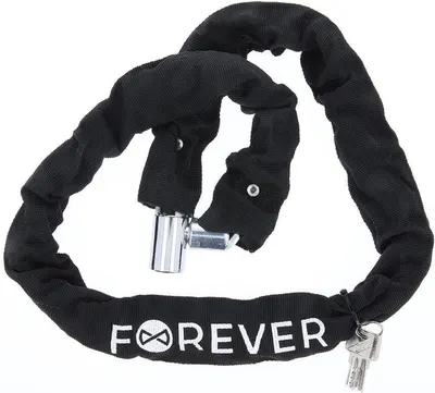 Lacăt de bicicletă Forever - CHL-106, negru
