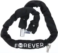 Lacăt de bicicletă Forever - CHL-106, negru
