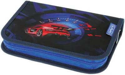 Penar cu rechizite Herlitz - High Speed, 2 aripi