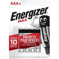 Baterie Alcalina Energizer R3 Max, 4 Bucati
