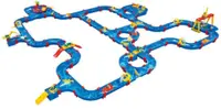 Pistă de apă AquaPlay - Giga Set, 11 bărci, 8 figurine