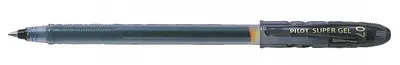 Roller cu gel Pilot Super Gel - Negru, 0.7 mm