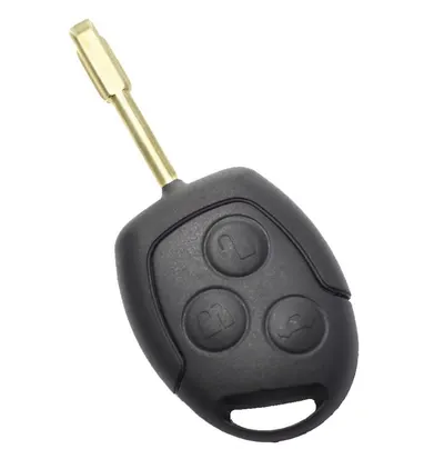 Carcasa cheie auto Techstar cu 3 butoane si suport baterie pentru Ford Mondeo – compatibila modele 2001–2007
