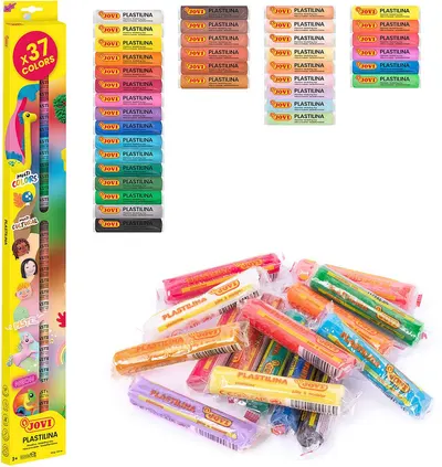 Plastilină Jovi - 37 culori x 15 g