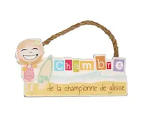 Pancarta - Plaque de Porte les rois de la plage