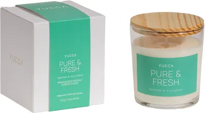 Lumânare parfumată Yucca - Pure & Fresh, 210 g