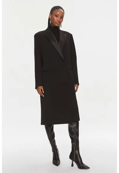 Palton din lana K20K205970 - Negru