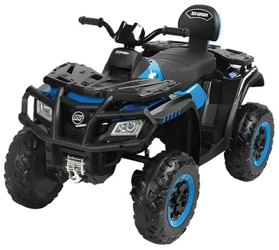 Jeep cu acumulator Caretero Toyz - Quad Rush, albastru