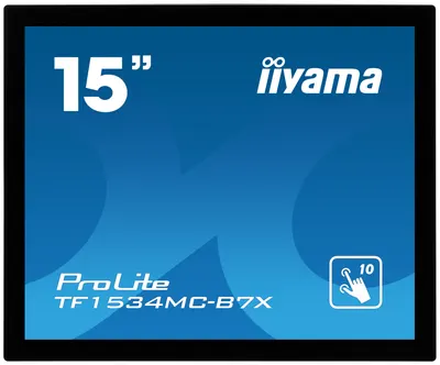 Monitor IIYAMA - ProLite TF1534MC-B7X, 15'', XGA, TN, 8 ms, Touch