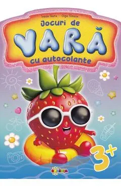 Jocuri de vara cu autocolante 3 ani+