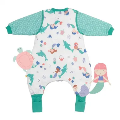Sac de dormit cu picioruse si maneca lunga detasabila Mermaid 100 cm + manseta 2.5 Tog
