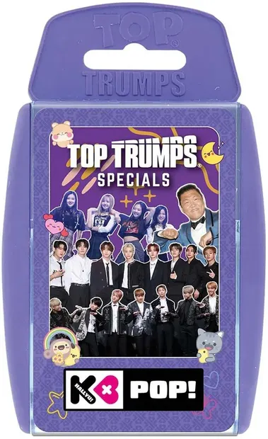 Joc de cărți Top Trumps: K-Pop - pentru copii