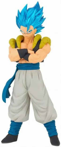 Statuetă Banpresto Animation: Dragon Ball Super - Gogeta (Blood of Saiyans), 19 cm