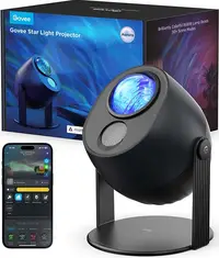 Proiector inteligent stelar Govee - Star Light Projector, RGBW, negru