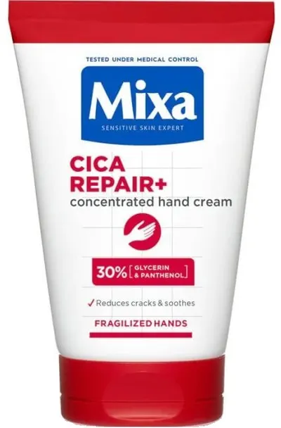 Mixa Urea Cica Repair+ Cremă regeneratoare pentru mâini, 50 ml