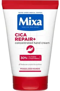 Mixa Urea Cica Repair+ Cremă regeneratoare pentru mâini, 50 ml