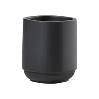 Suport pentru periuța de dinți negru din beton Time – Zone