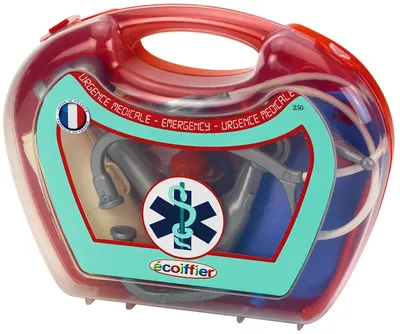 Set de joaca Ecoiffier - Trusa de doctor, 14 piese