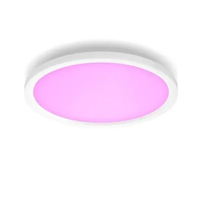 HUE Plafoniera Surimu rotunda LED 2850lm RGB BT Alb