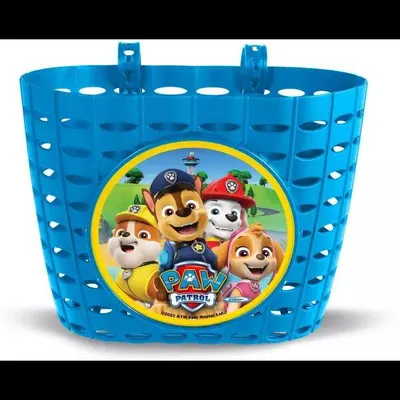 Cos pentru bicicleta, 20x15x15 cm, plastic, multicolor, Paw Patrol